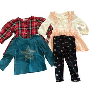 Lot of 4 Cat & Jack 12Mo Bundle B57 NWT